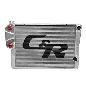 C&R Racing Radiators - C&R Racing Universal Double Pass Radiators w/ Heat Exchanger