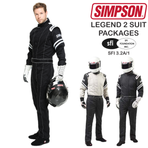 Racing Suit Packages - Simpson Legend II Suit Packages from $384.85