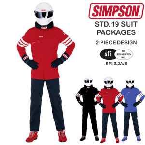 Racing Suit Packages - Simpson Classic 2-Piece Suit Packages from $737.90
