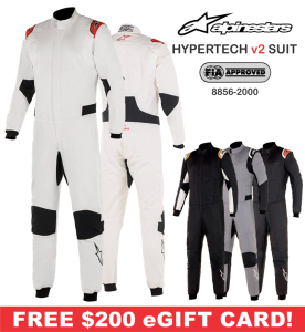Shop FIA Approved Suits - Alpinestars Hypertech v2 Suits- FIA - $1999.95