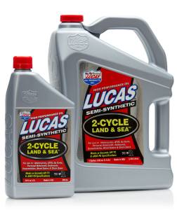 Two Stroke Oil - Lucas High Performance Semi-Synthetic 2-Cycle Land & Sea Oil