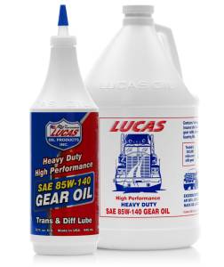 Gear Oil - Lucas Heavy Duty 85W-140 Gear Oil