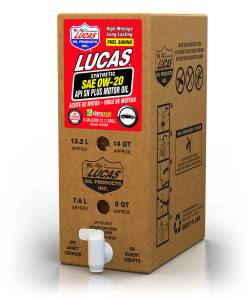 Lucas Racing Oil - Lucas "Bag in a Box" Motor Oils