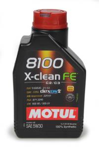 Motul Motor Oil - Motul 8100 X-clean EFE 5W-30 Motor Oil