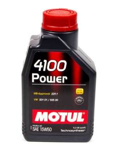 Motul Motor Oil - Motul 4100 Power 15W-50 Motor Oil