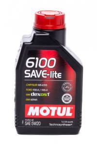 Motul Motor Oil - Motul 6100 SAVE-lite 5W-20 Motor Oil