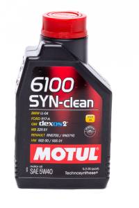 Motul Motor Oil - Motul 6100 SYN-clean 5W-40 Motor Oil