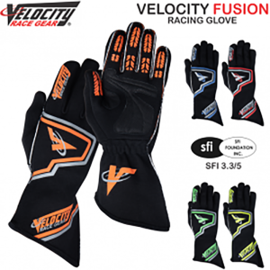 Velocity Race Gear Gloves - Velocity Fusion Glove - CLEARANCE $59.88