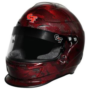 G-Force Helmets - G-Force Nova Fusion Helmet - Snell SA2020 - Red - $799
