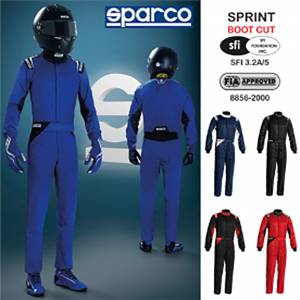 Sparco Racing Suits - Sparco Sprint Boot Cut Suit - CLEARANCE $399.88