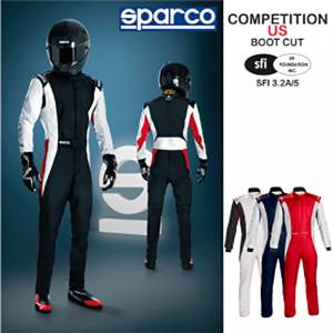Sparco Racing Suits - Sparco Competition US Boot Cut Suit - CLEARANCE $610.88