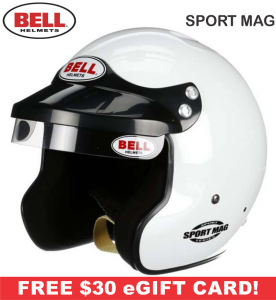 Shop All Open Face Helmets - Bell Sport Mag Helmets - Snell SA2020 - $359.95