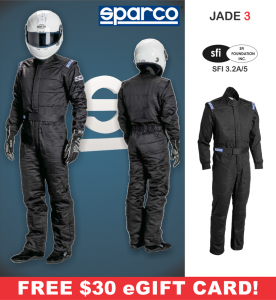 Shop Multi-Layer SFI-5 Suits - Sparco Jade 3 Suits - $350
