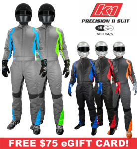Shop Multi-Layer SFI-5 Suits - K1 RaceGear Precision II Suits - $759.99