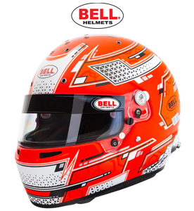 Shop All Full Face Helmets - Bell RS7 Stamina Helmets - Red Graphic - Snell SA2020 - $1049.95