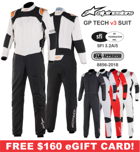 Shop FIA Approved Suits - Alpinestars GP Tech v3 FIA Suits - $1599.95