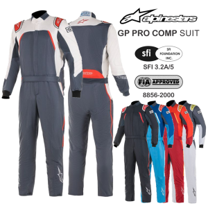 Shop FIA Approved Suits - Alpinestars GP Pro Comp Boot Cut - FIA - CLEARANCE $679.88
