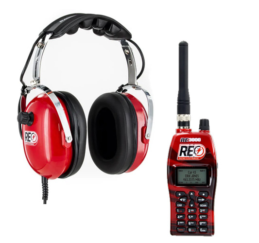 Racing Electronics RE3000 Standard Scanner Package w/ RE-48 Headphones