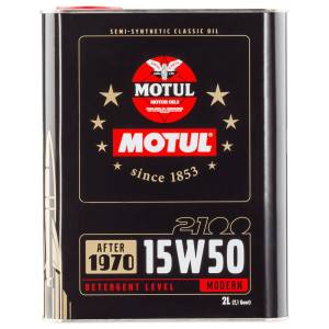 Motul Motor Oil - Motul Classic 2100 Semi-Synthetic Motor Oil