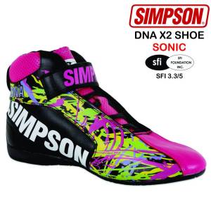 Simpson Racing Shoes - Simpson DNA X2 Sonic Shoe - $249.95