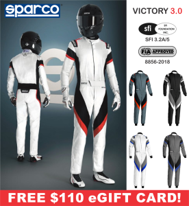 Sparco Racing Suits - Sparco Victory 3.0 Suit - $1050
