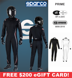 Sparco Racing Suits - Sparco Prime Suit (MY2022) - $2200
