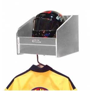 Trailer Storage Cabinets, Shelves & Tables - Helmet Shelf