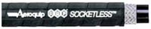Rubber Push-Lock Hose - Aeroquip AQP® Black Socketless Racing Hose
