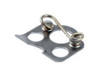 Allstar Performance - Allstar Performance Quick Turn Brackets - Weld-On With Spring - (50 Pack)
