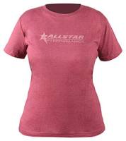 Allstar Performance - Allstar Performance Ladies Vintage T-Shirt - Burgundy - Small