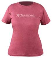 Allstar Performance - Allstar Performance Ladies Vintage T-Shirt - Burgundy - X-Large