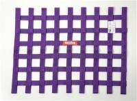 RaceQuip - RaceQuip 18" x 24" Ribbon Window Net - Purple