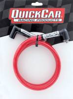 QuickCar Racing Products - QuickCar Sleeved Race Wire - Red Coil Wire 18" HEI/HEI