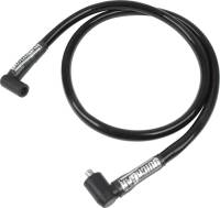 QuickCar Racing Products - QuickCar Sleeved Race Wire - Black Coil Wire 36" HEI/Socket