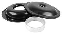 Allstar Performance - Allstar Performance 14" Air Cleaner Kit With No Element - 1-1/2" Sure Seal Spacer - Black