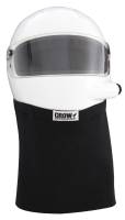 Crow Safety Gear - Crow Knit Nomex Helmet Skirts - SFI-3.3 - Black
