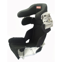 Kirkey Racing Fabrication - Kirkey 73 Series Deluxe Full Containment Seat Cover (Only) -16" - Black Airknit - Fits #73160