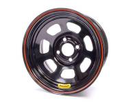 Bassett Racing Wheels - Bassett D-Hole Lightweight Wheel - 14" x 7" - 4 x 4.25" - 3" BS - Black - 15 lbs.