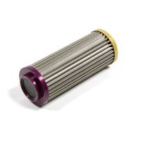 Peterson Fluid Systems - Peterson 400 Series Stainless Steel Element w/o Bypass - 100 Micron - Purple