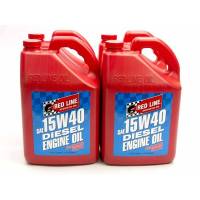Red Line Synthetic Oil - Red Line 15W40 Diesel Motor Oil - Case of 4 - 1 Gallonlon