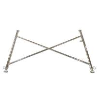 Hepfner Racing Products - HRP Sprint Car Wing Tree - 4130 Steel Tubular - Plated - Eagle or Maxim Chassis w/ HRP Top Wings
