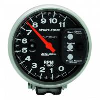Auto Meter - Auto Meter Sport-Comp Playback Tachometer - 5"