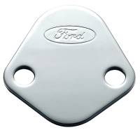 Proform Parts - Proform Fuel Pump Block-Off Plate - Ford Oval Emblem - Ford 289-302-351W