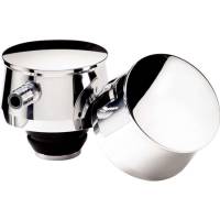 Billet Specialties - Billet Specialties Polished PCV Breather - Push-In - Round - Polished - Plain