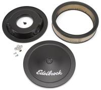Edelbrock - Edelbrock Signature Series Black Air Cleaner - Round