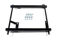 Procar by Scat - ProCar Seat Adapter Seat Brackets - Driver Side - Steel, Black, 66-77 Dodge Charger, Coronet / Plymouth Fury, Satellite