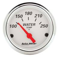 Auto Meter - Auto Meter Arctic White Water Temperature Gauge - 2-1/16"