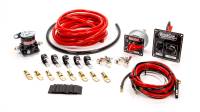 QuickCar Racing Products - QuickCar Wiring Kit 4 Gauge w/ Black 50-802 Panel