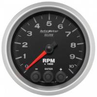 Auto Meter - Auto Meter Elite Series Tachometer - 3-3/8 in.