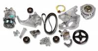 Holley - Holley LS Complete Accessory Drive Kit - SD508 Compressor